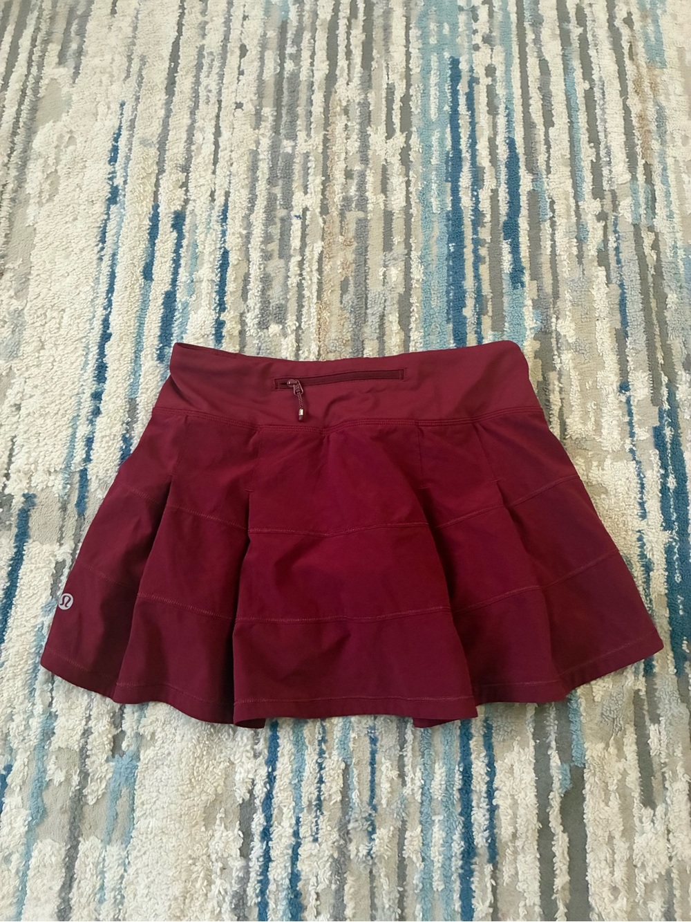 Lululemon Skort Womens 2 Browm Athletic Gym & Running Casual